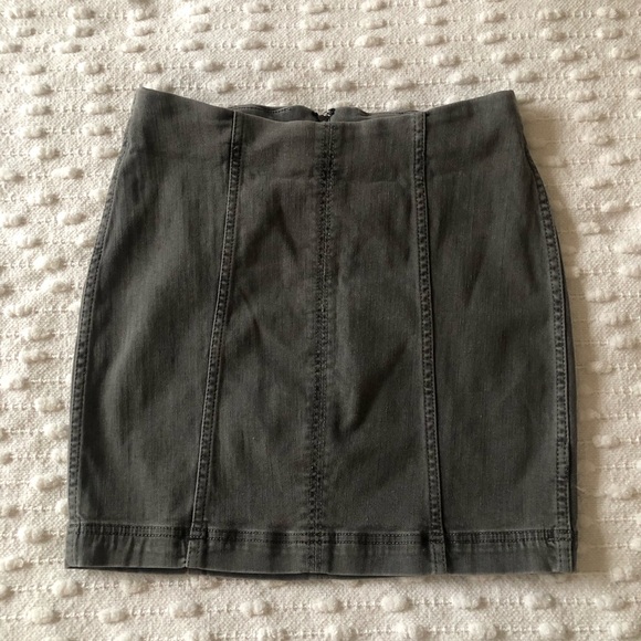 Free People Modern Femme Denim Skirt - Picture 2 of 6